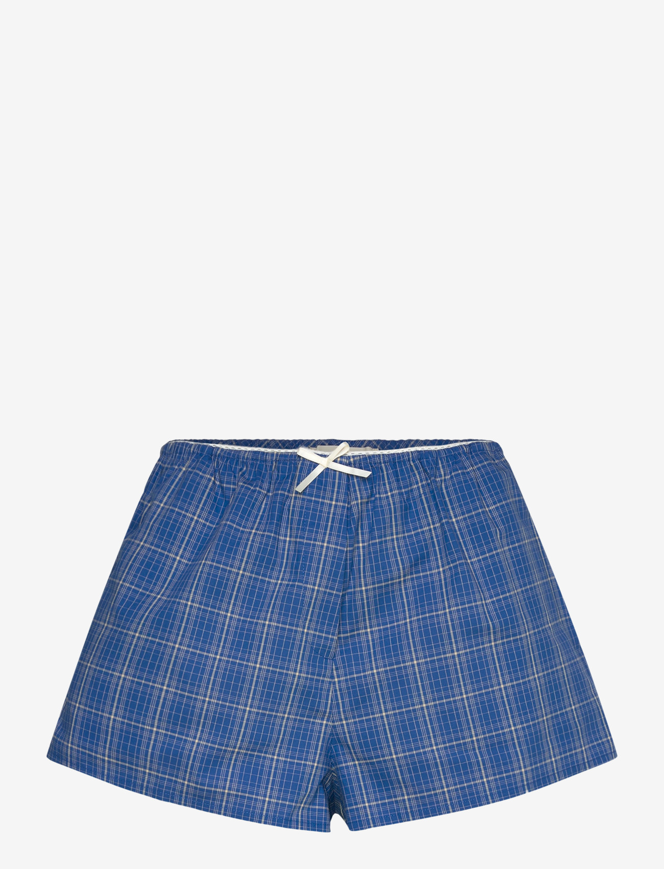 Faithfull The Brand - LEYA SHORT - casual szorty - flor check - cobalt - 0