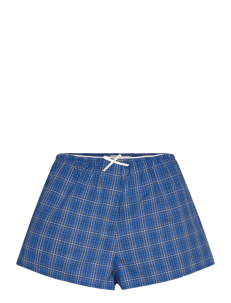 Faithfull The Brand - LEYA SHORT - casual szorty - flor check - cobalt - 0