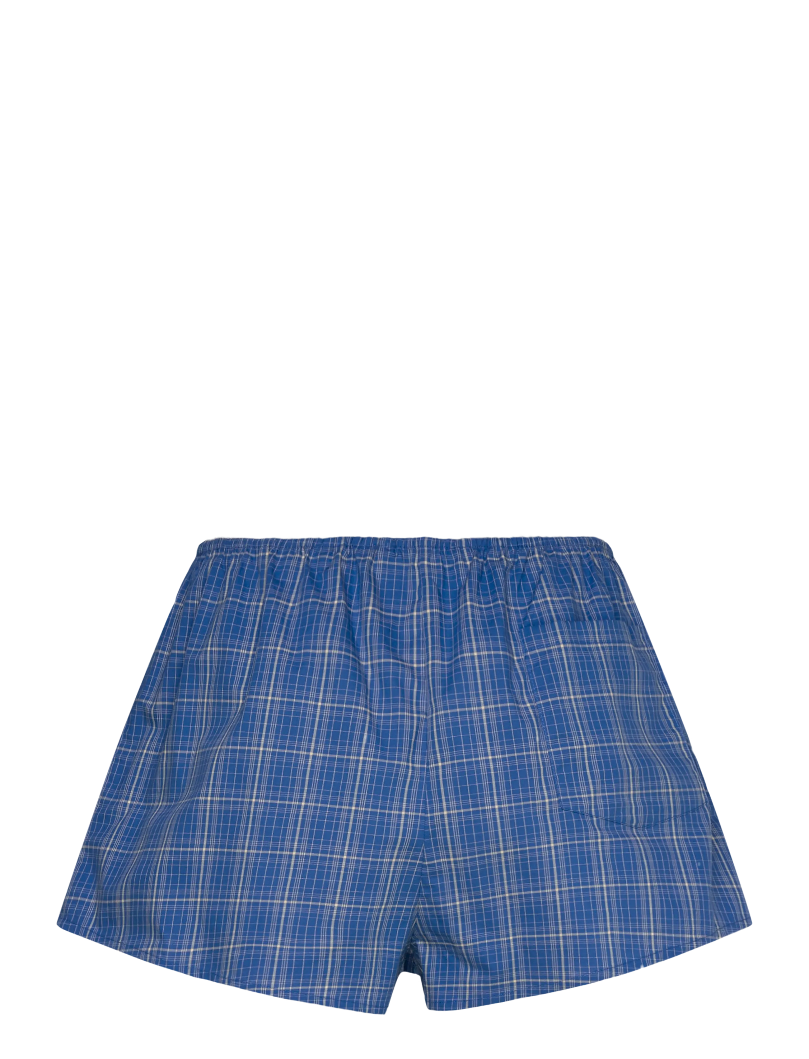 Faithfull The Brand - LEYA SHORT - ikdienas šorti - flor check - cobalt - 1