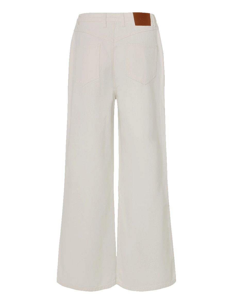 Faithfull The Brand - QUINTA DENIM PANT - milk - 1