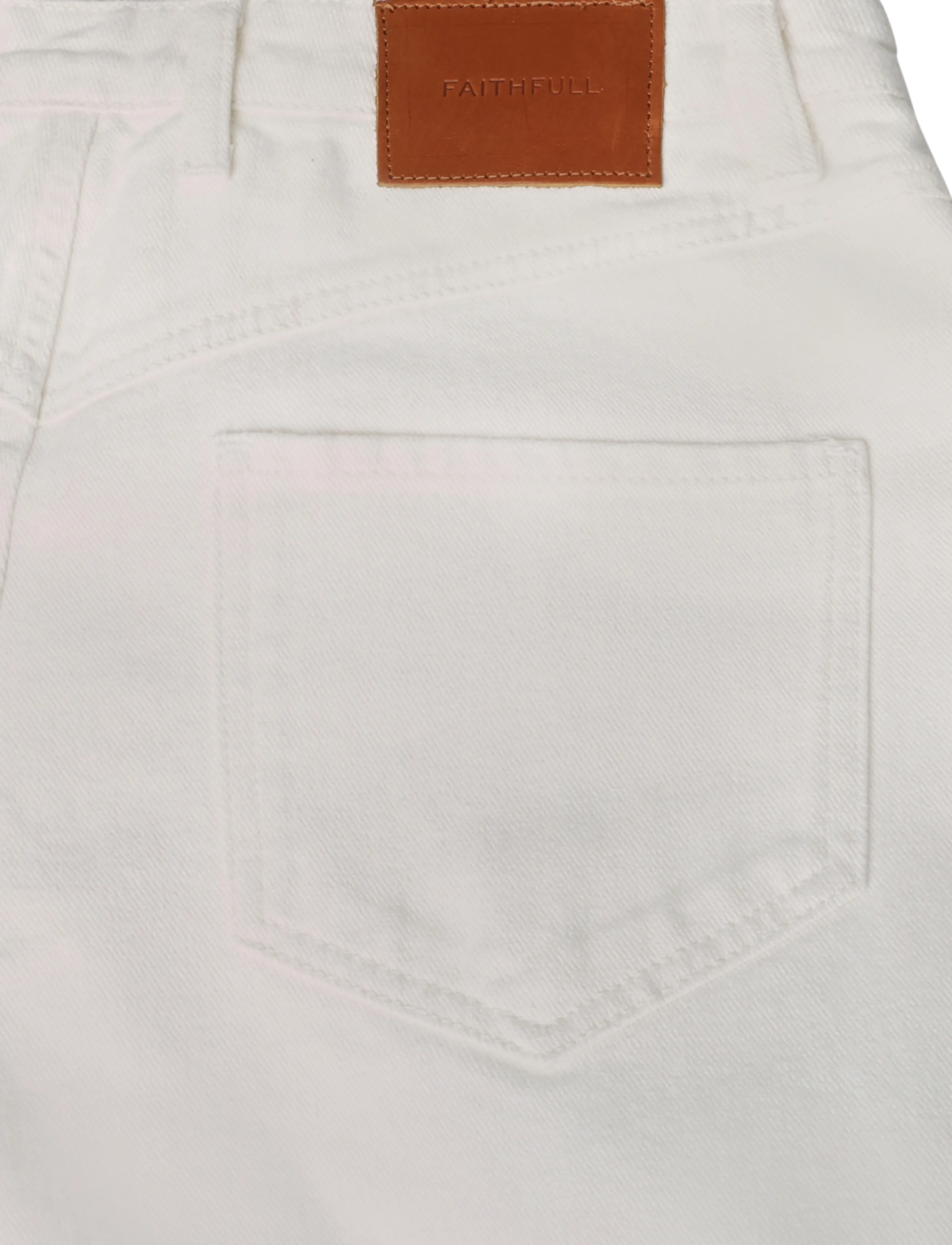 Faithfull The Brand - QUINTA DENIM PANT - milk - 2