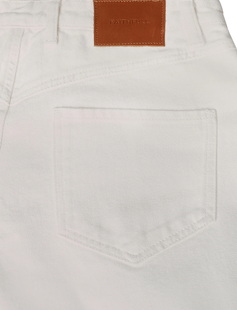 Faithfull The Brand - QUINTA DENIM PANT - milk - 2