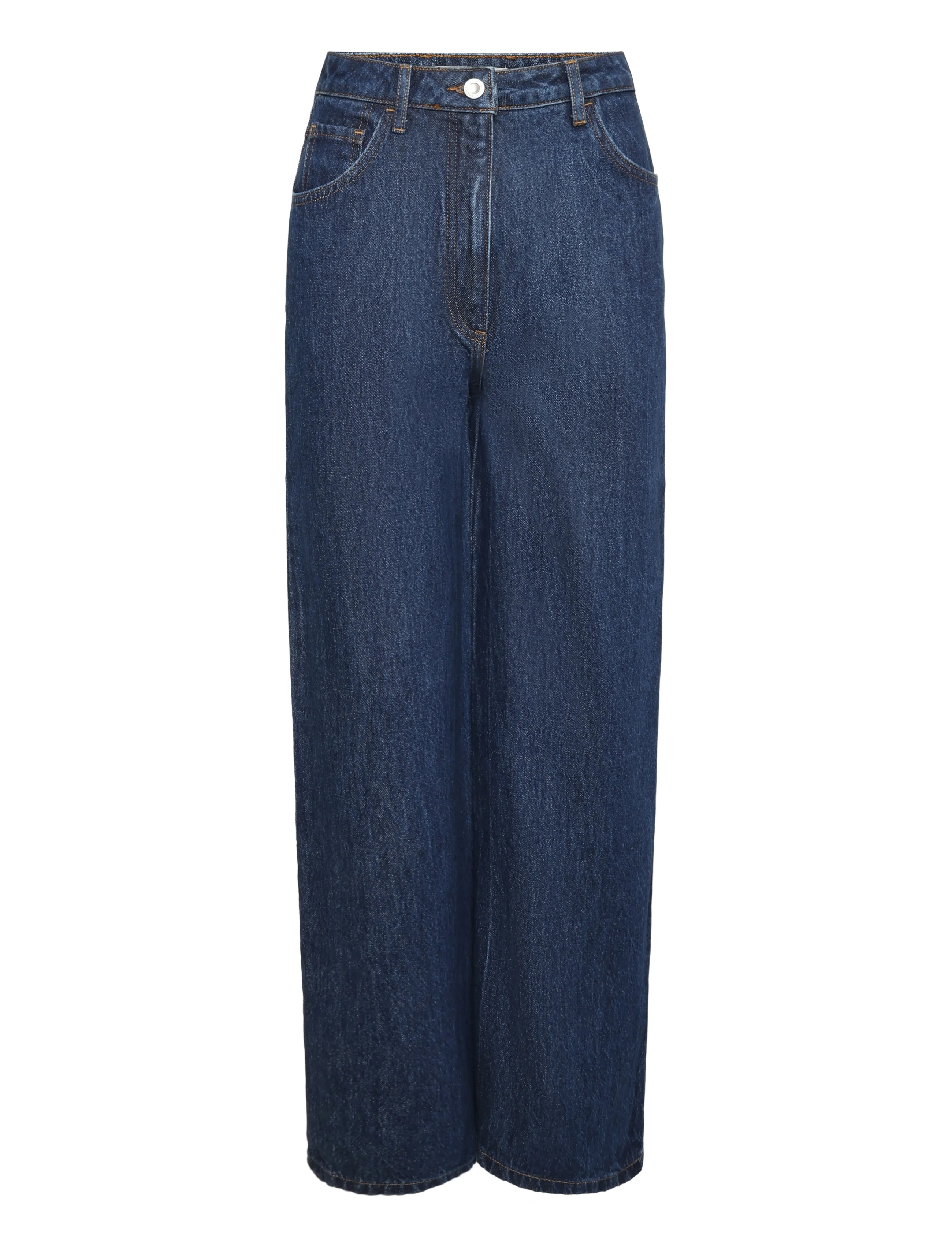Faithfull The Brand QUINTA DENIM PANT - Laia säärega teksad - DARK INDIGO / navy