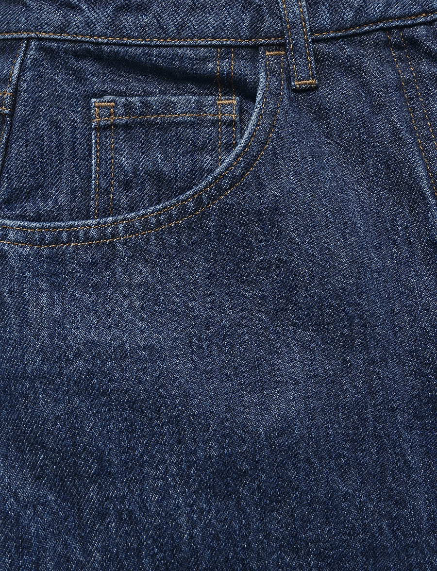 Faithfull The Brand - QUINTA DENIM PANT - laia säärega teksad - dark indigo - 2