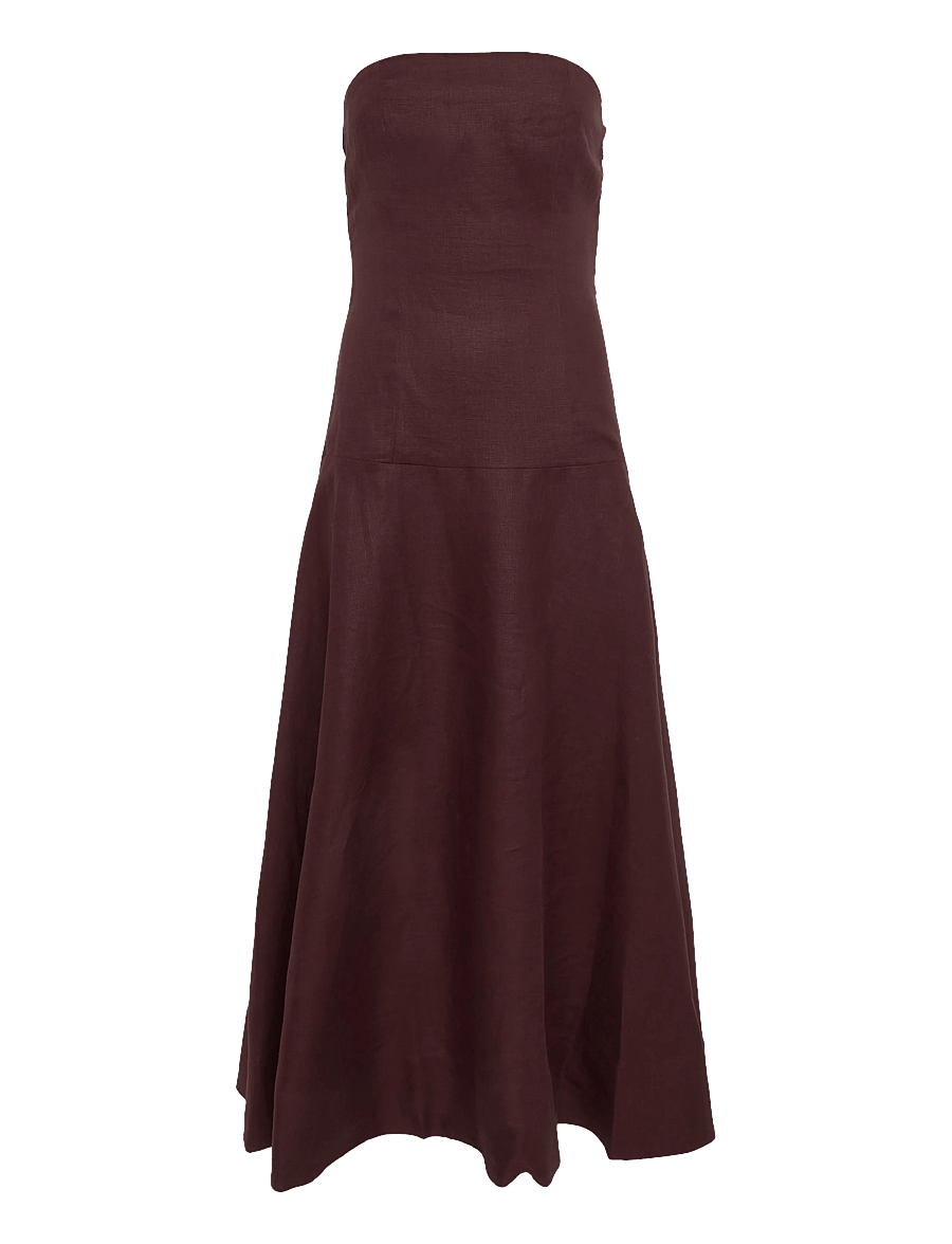 Faithfull The Brand - LOUNA MIDI DRESS - suvekleidid - port - 0