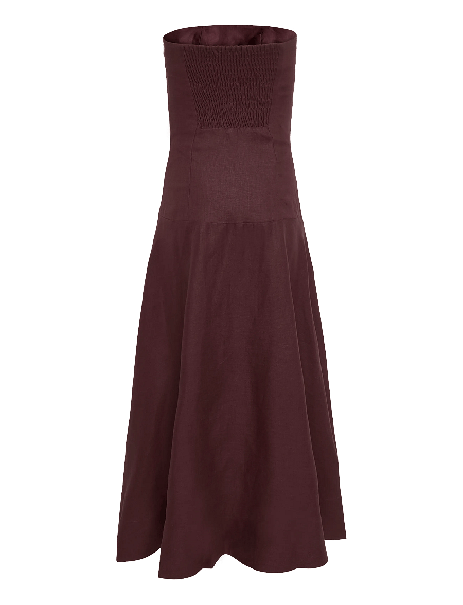 Faithfull The Brand - LOUNA MIDI DRESS - suvekleidid - port - 1