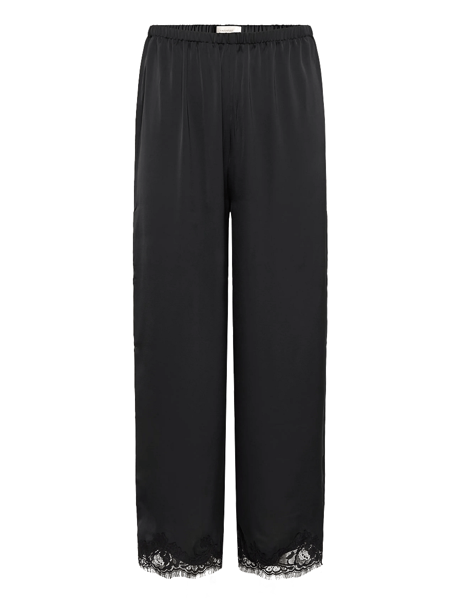 Faithfull The Brand - EMILIANA PANT - straight leg trousers - black - 0