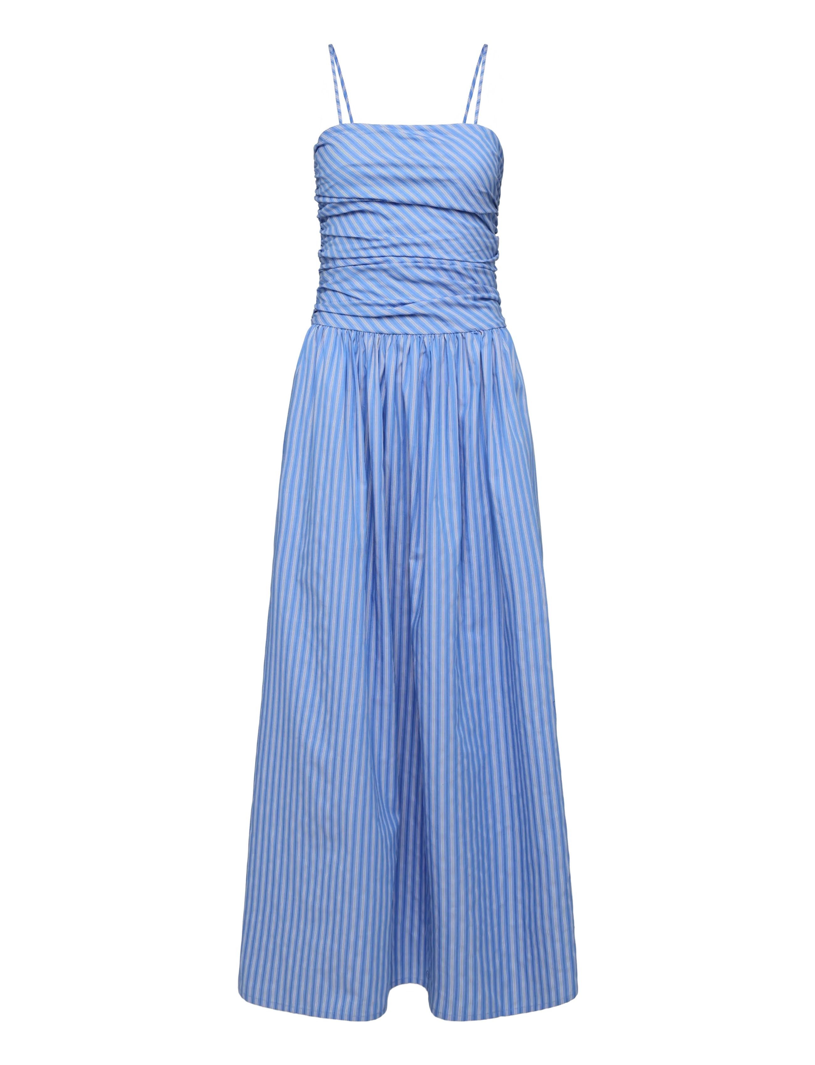 Faithfull The Brand PORTLLIGAT MAXI DRESS - Maxi Dresses - JOAO STRIPE AZULEJO BLUE / blue
