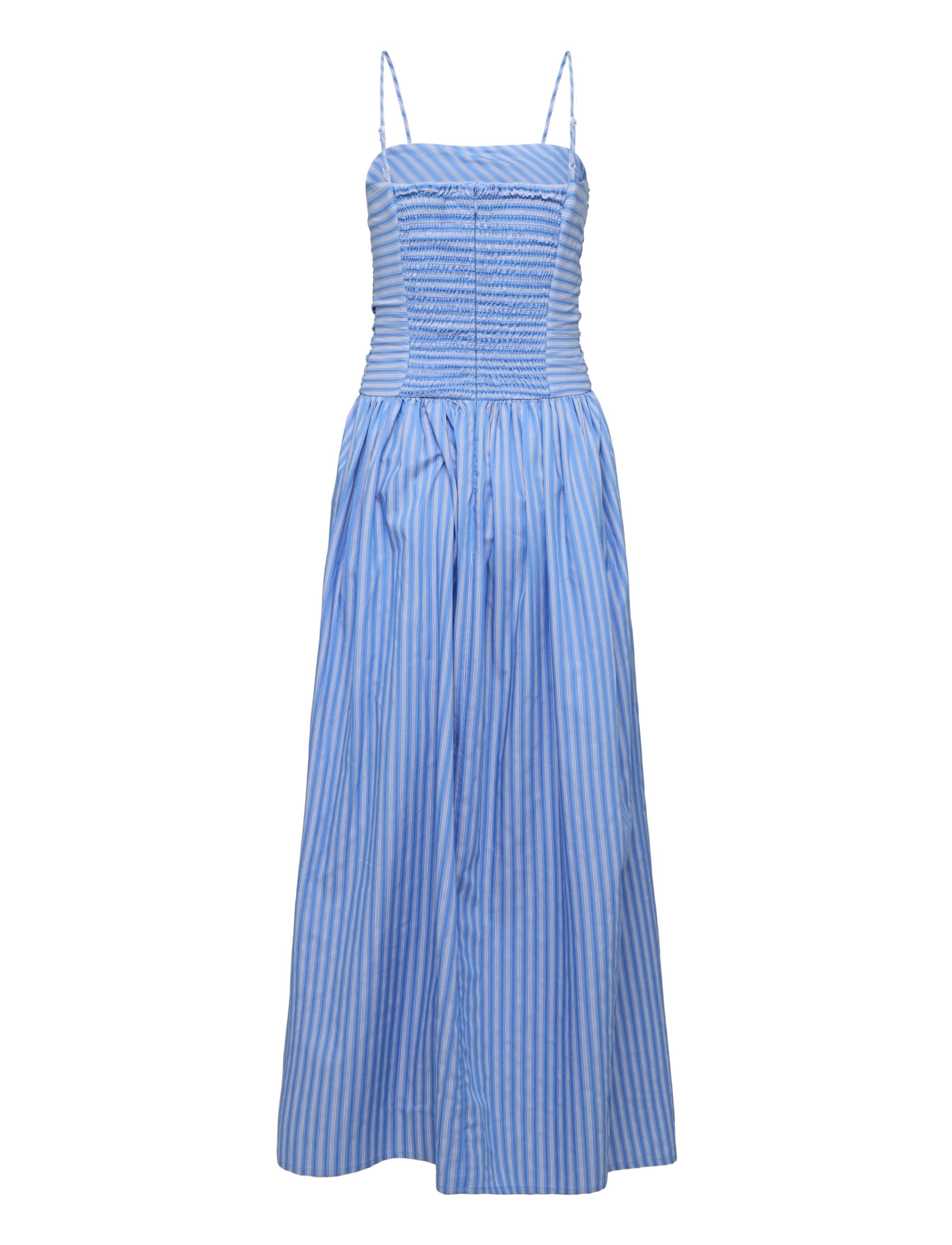 Faithfull The Brand - PORTLLIGAT MAXI DRESS - summer dresses - joao stripe azulejo blue - 1