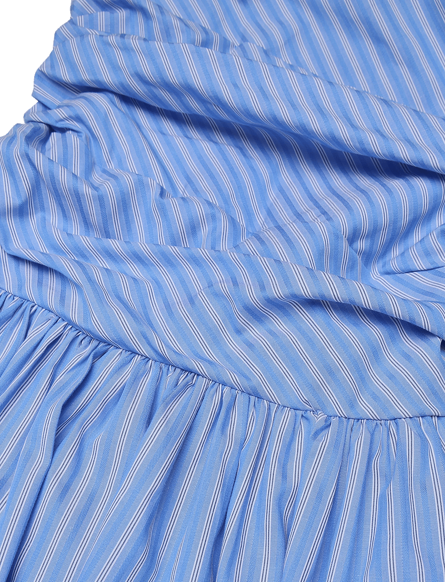 Faithfull The Brand - PORTLLIGAT MAXI DRESS - summer dresses - joao stripe azulejo blue - 3