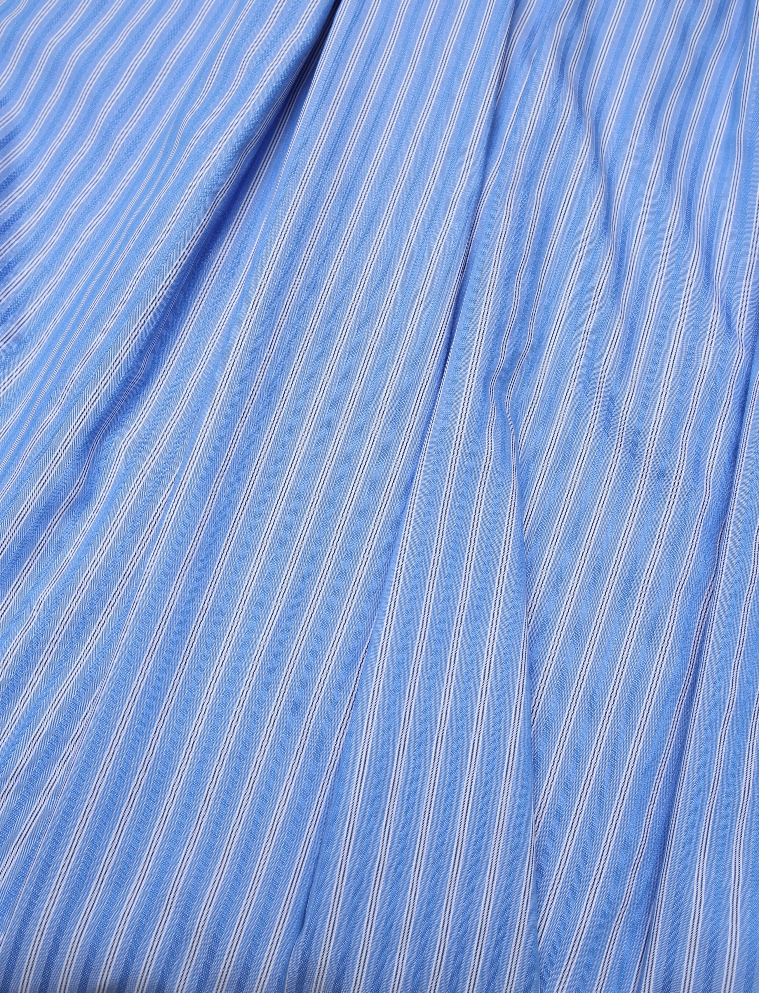 Faithfull The Brand - PORTLLIGAT MAXI DRESS - summer dresses - joao stripe azulejo blue - 4