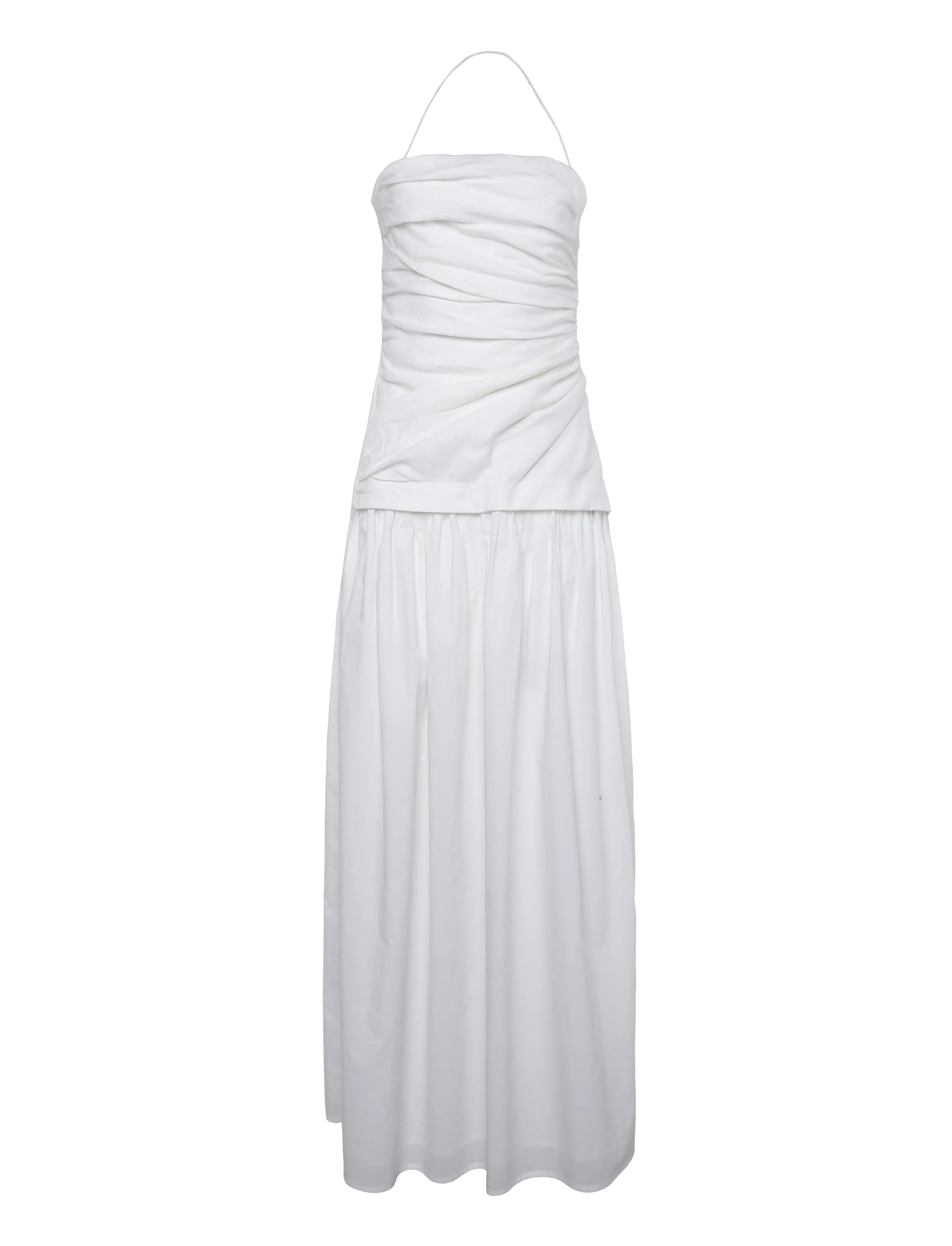 Faithfull The Brand CHIADO MAXI DRESS - Bis zu 25% Rabatt - WHITE / white