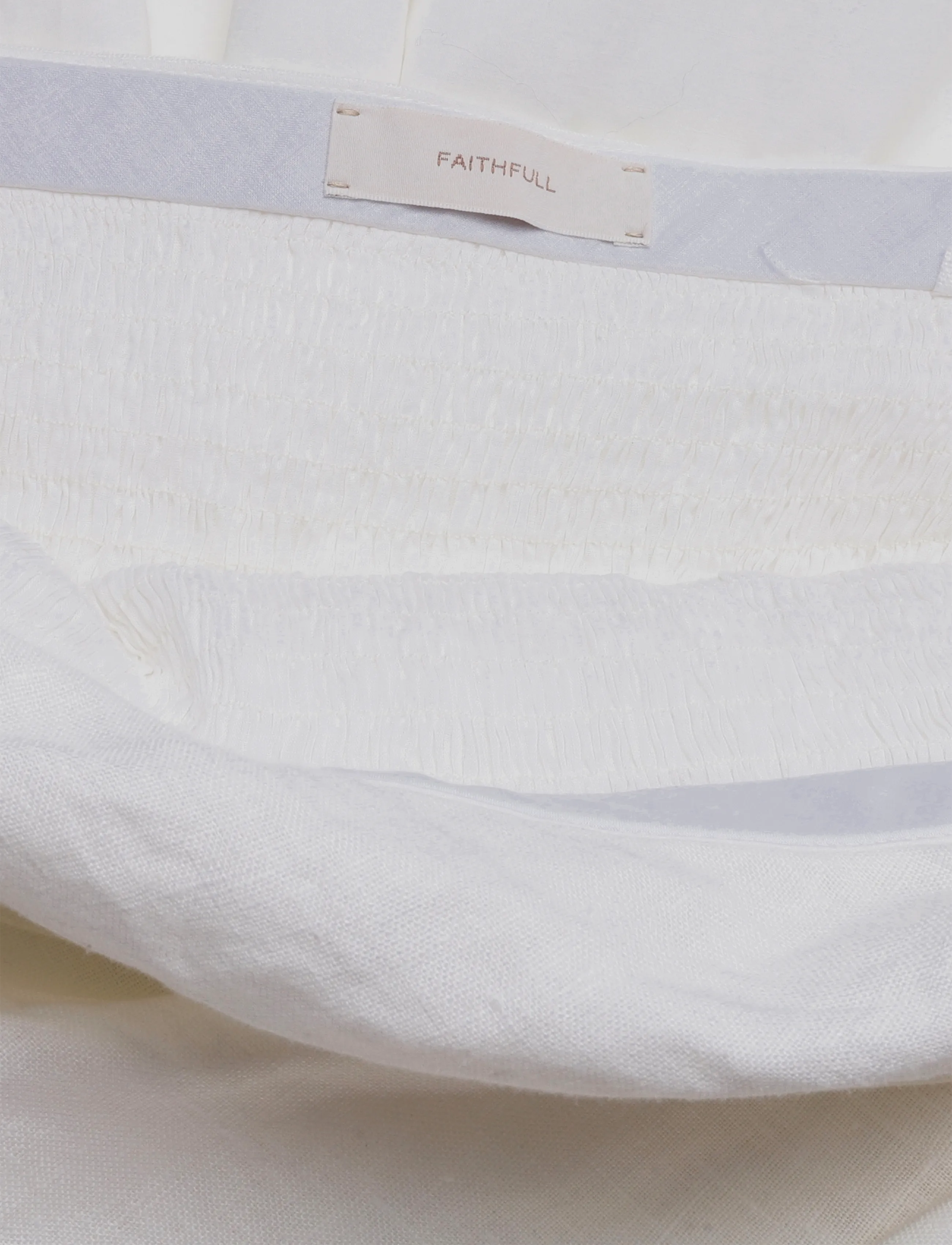 Faithfull The Brand - CHIADO MAXI DRESS - sommerkleider - white - 2
