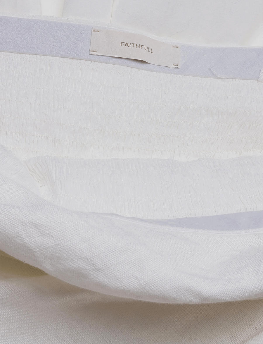 Faithfull The Brand - CHIADO MAXI DRESS - sommerkleider - white - 2