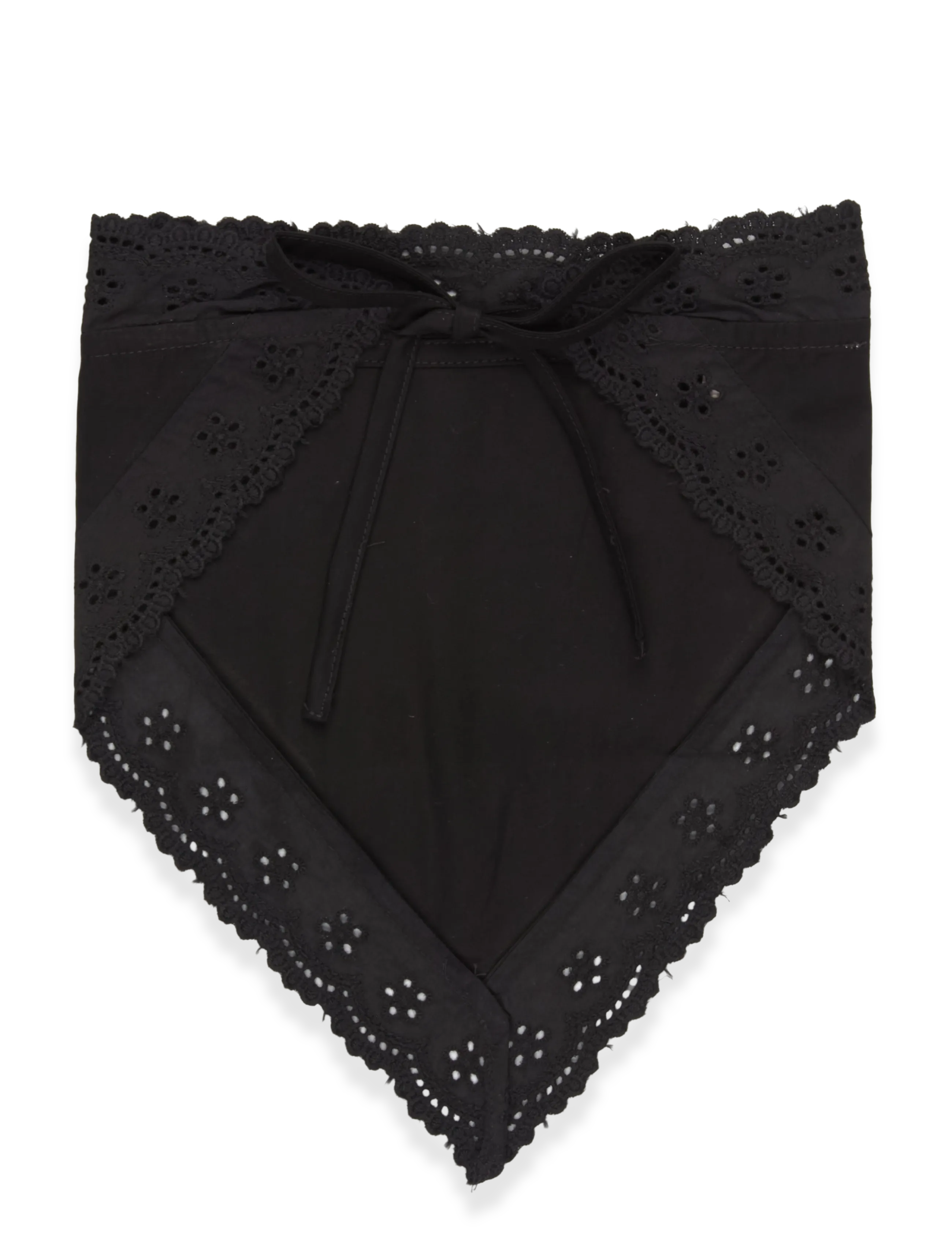 Faithfull The Brand - ISLA HEAD SCARF - fiore lace black - 1