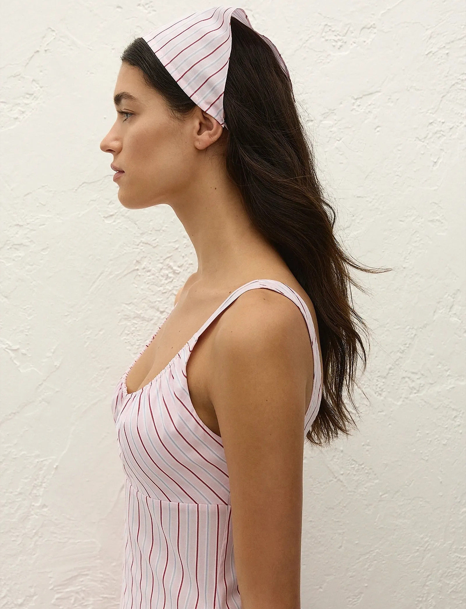 Faithfull The Brand - LUCIA HEAD SCARF - fiori stripe palazzo - 4