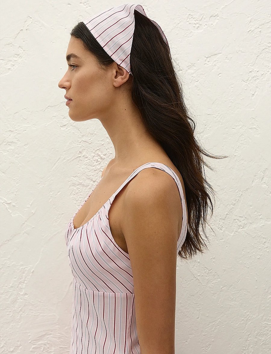 Faithfull The Brand - LUCIA HEAD SCARF - fiori stripe palazzo - 4