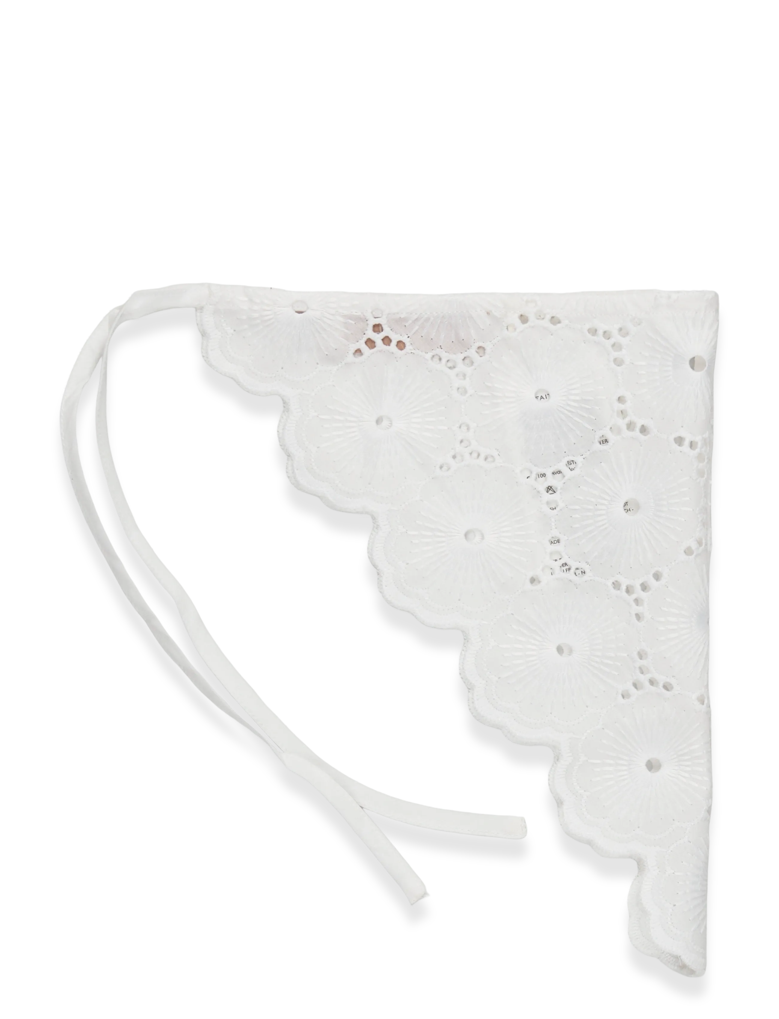 Faithfull The Brand - PALOMA HEAD SCARF - dolce broderie white - 2