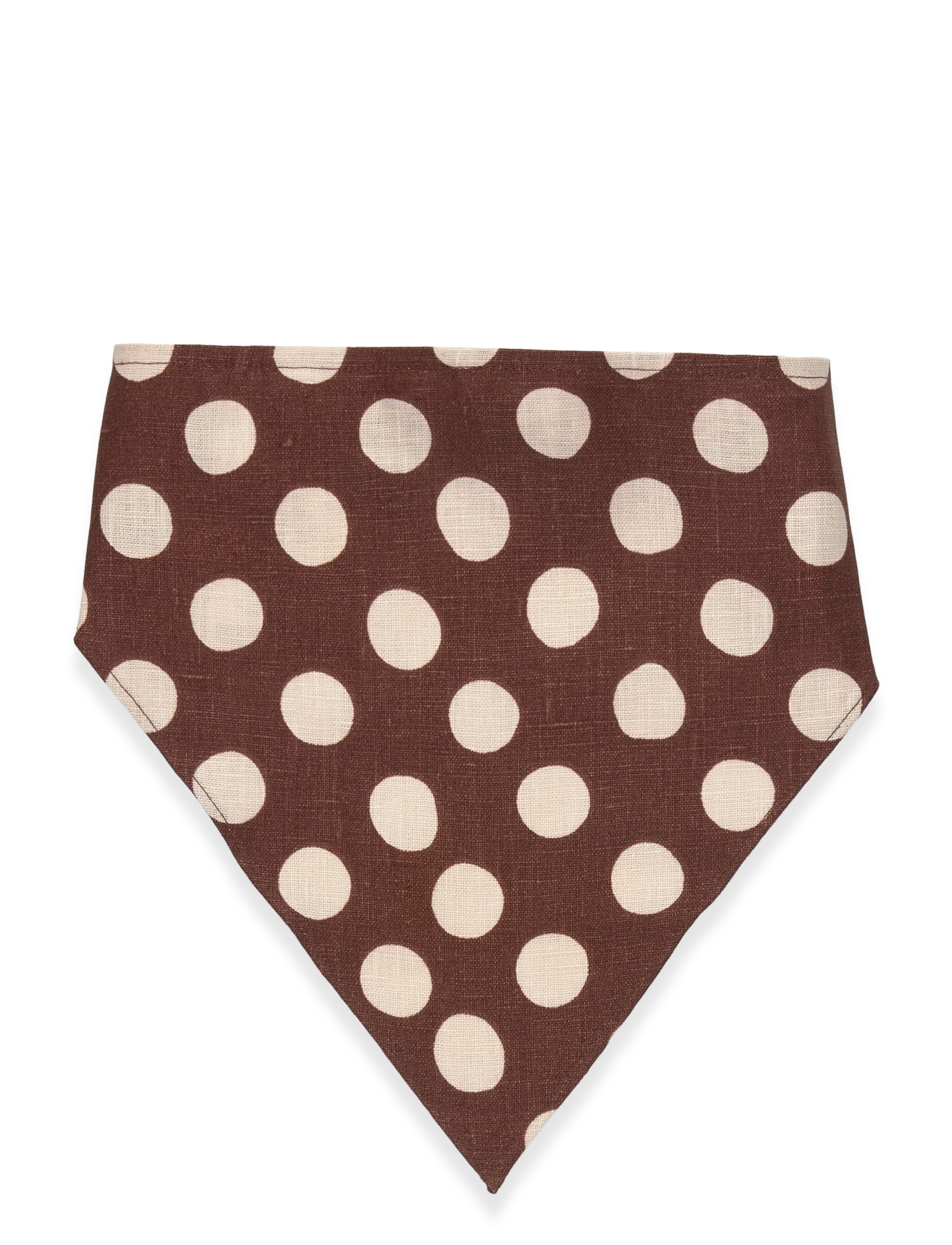 Faithfull The Brand SIMONA HEAD SCARF - Transitional Layering - CIOCCOLATO DOT / brown