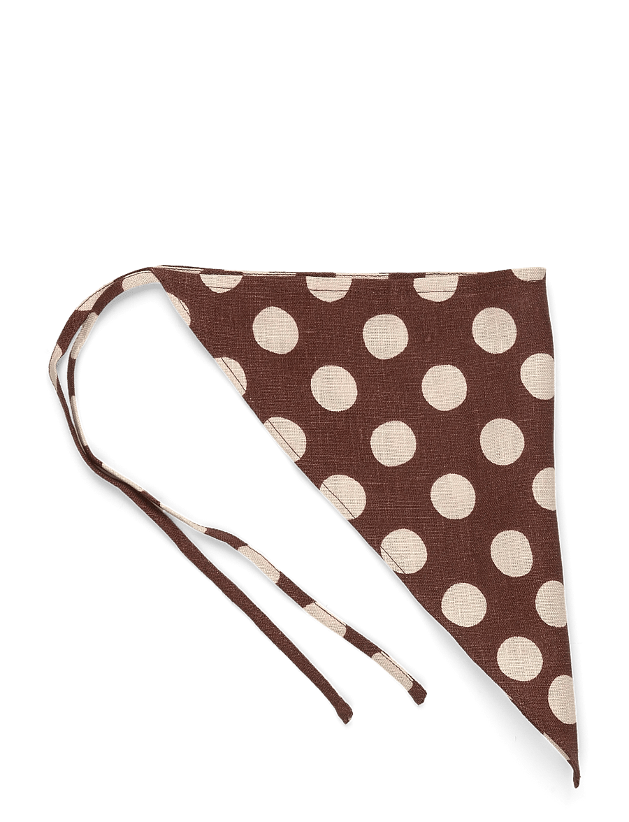 Faithfull The Brand - SIMONA HEAD SCARF - cioccolato dot - 2