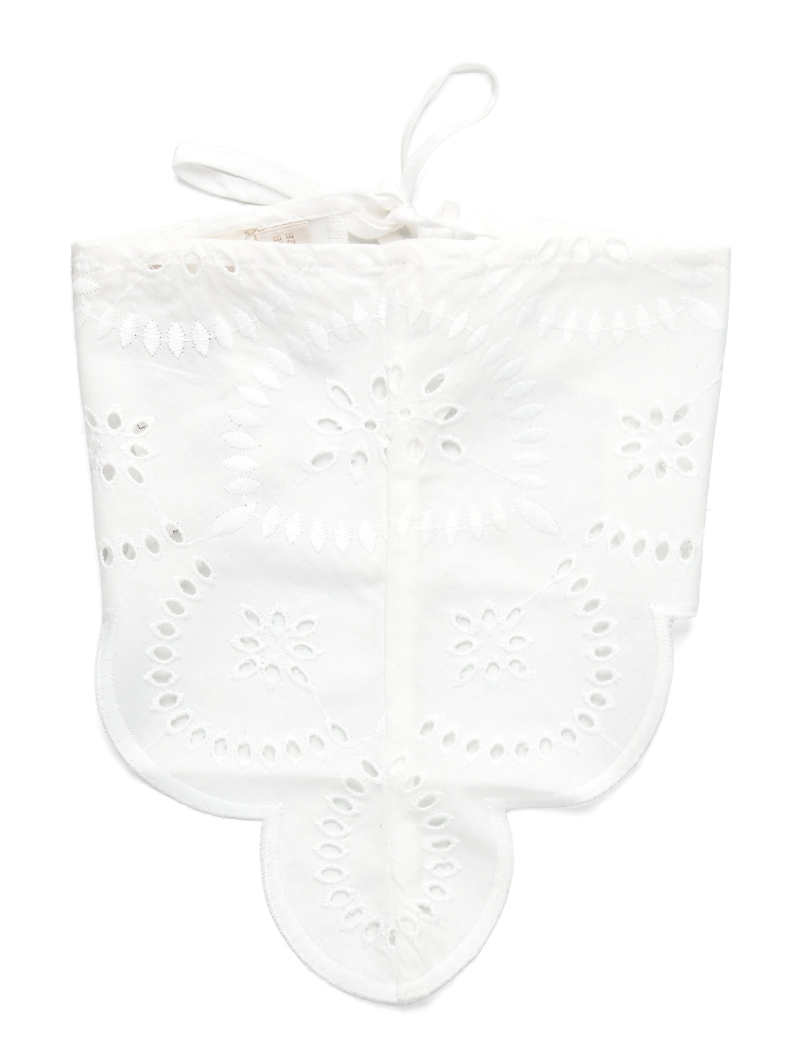 Faithfull The Brand PONTE HEAD SCARF - Accessoires - BIANCA BRODERIE WHITE / white