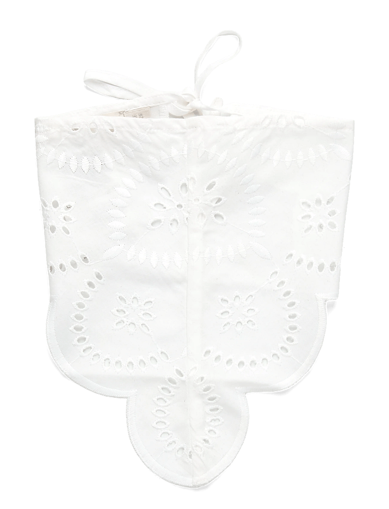 Faithfull The Brand - PONTE HEAD SCARF - igapäevane stiil - bianca broderie white - 0