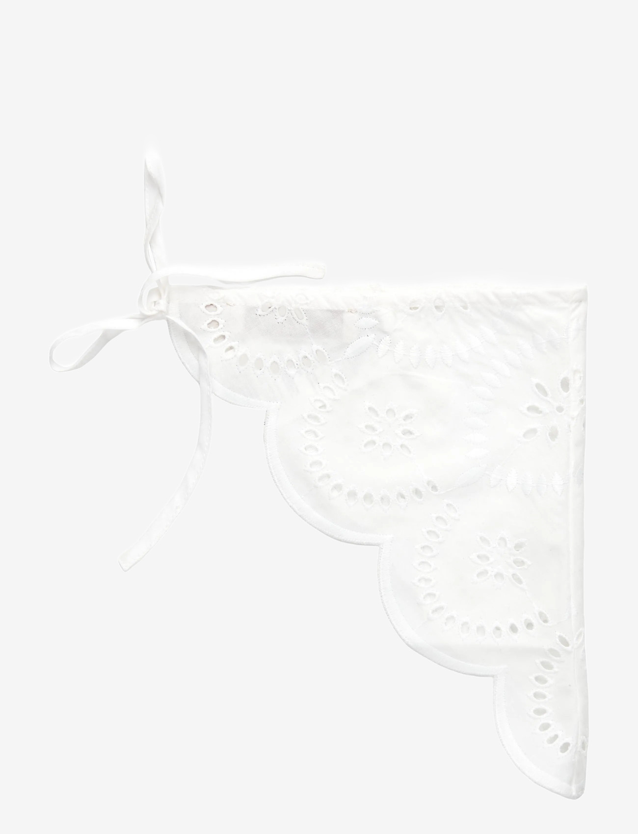 Faithfull The Brand - PONTE HEAD SCARF - igapäevane stiil - bianca broderie white - 1