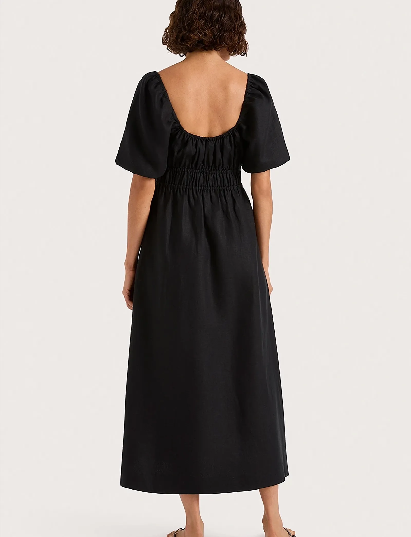 Faithfull The Brand Brigitte Midi Dress klänningar dam – bild 3