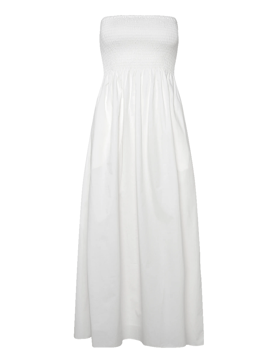Faithfull The Brand - JAMIE MIDI DRESS - confirmation - white - 1