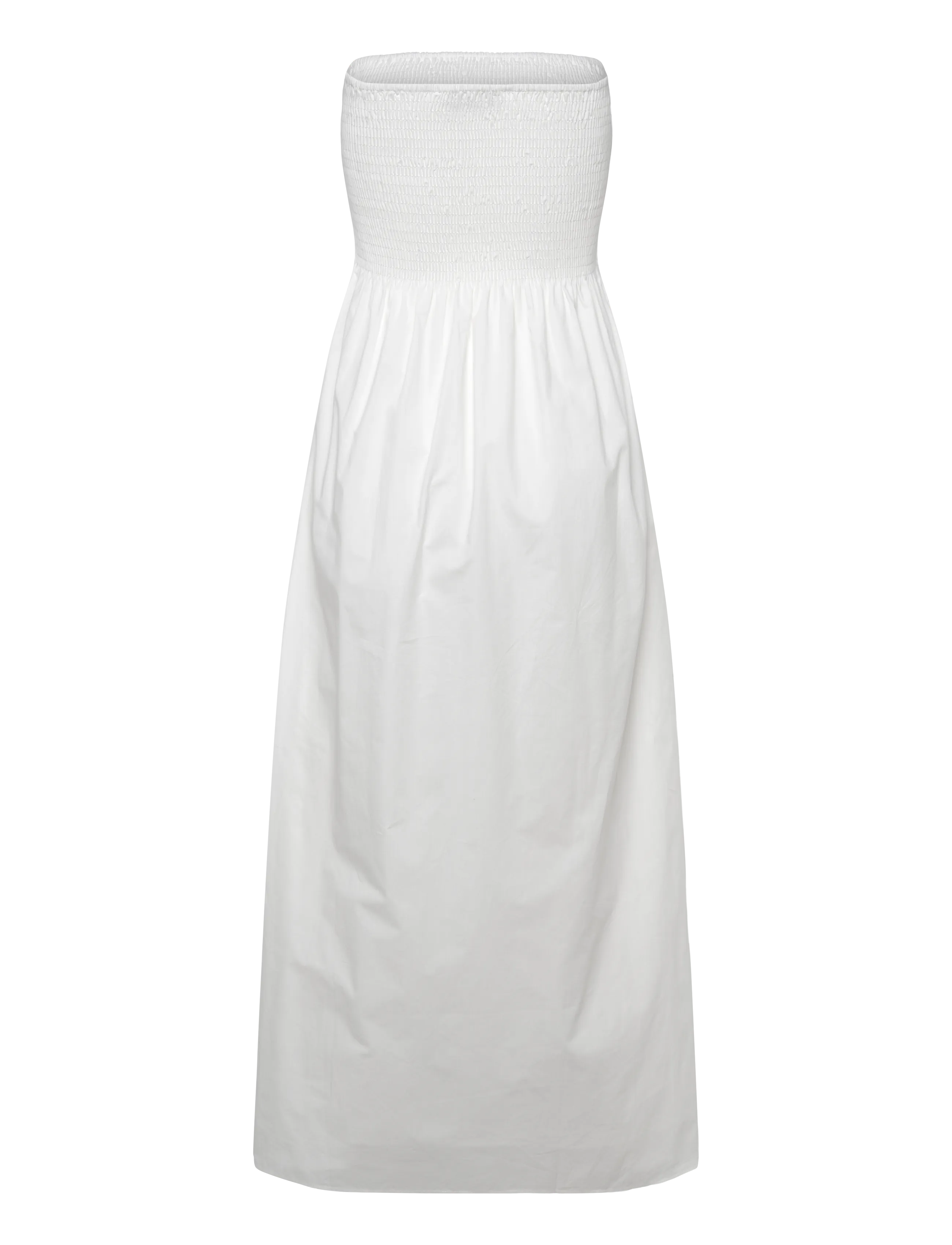 Faithfull The Brand - JAMIE MIDI DRESS - confirmation - white - 2
