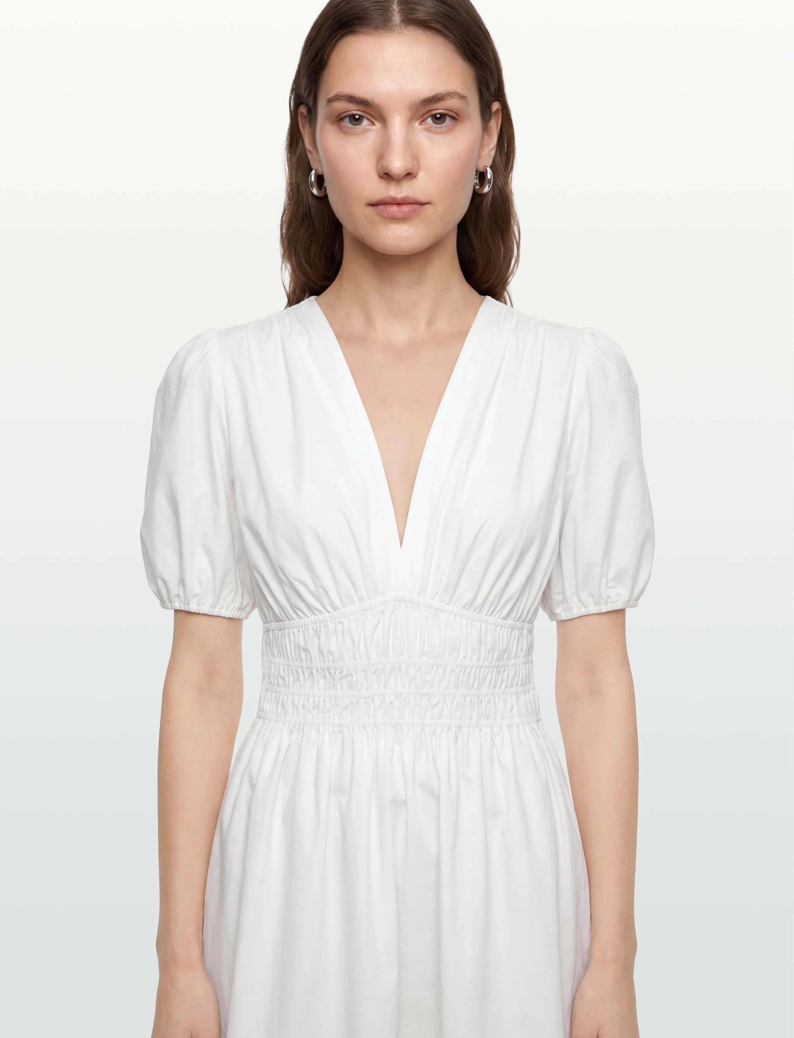 Faithfull The Brand - GRACE MIDI DRESS - white - 3