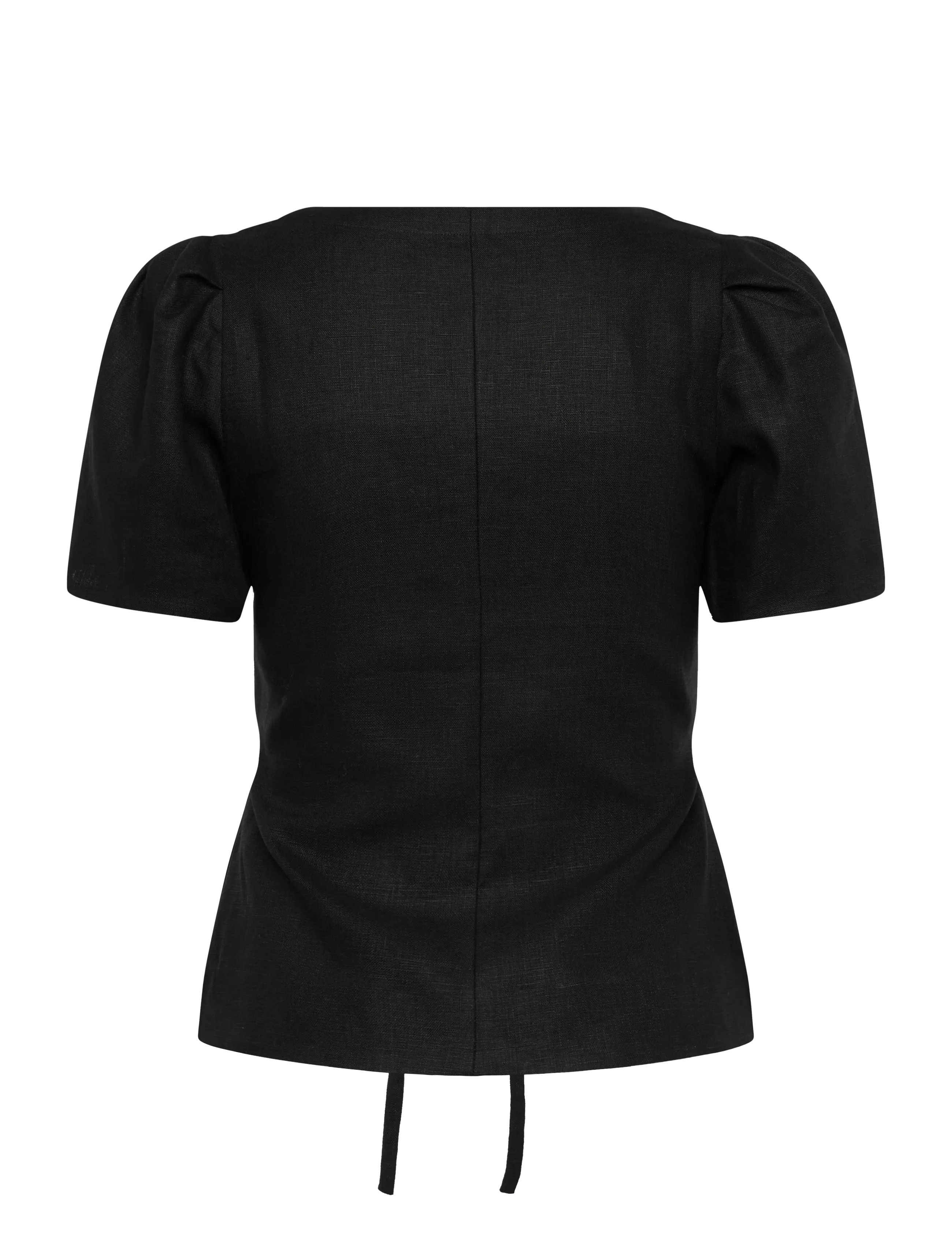 Faithfull The Brand - AUDREY VEST - blouses à manches courtes - black - 1