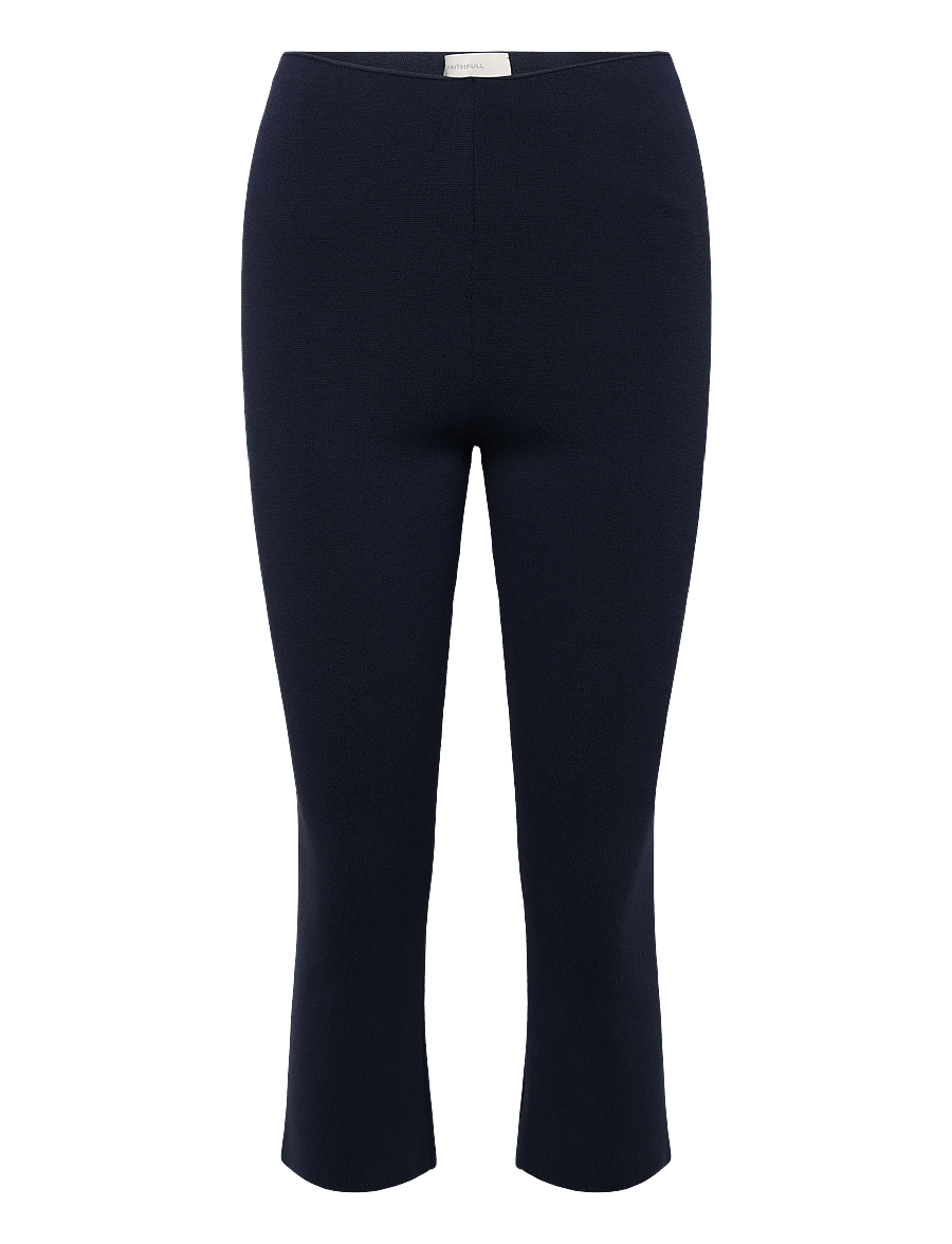 Faithfull The Brand - LEANDRA CAPRI PANT - navy - 0