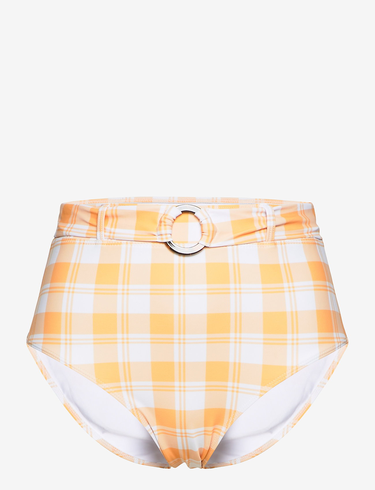 Faithfull The Brand - Lavande Bottoms - bikinihosen mit hoher taille - ligne check print - 0
