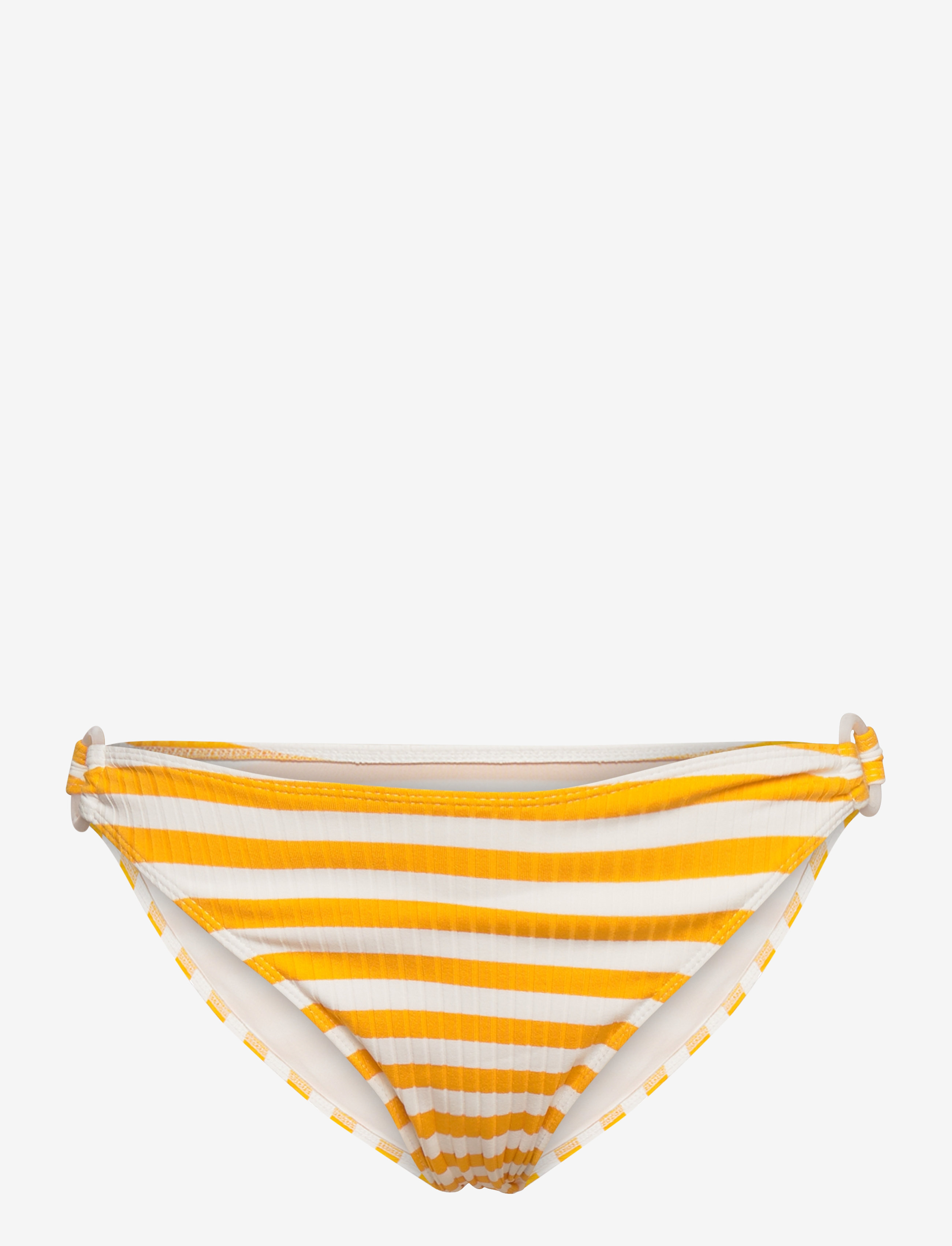 Faithfull The Brand AGNES BIKINI BOTTOMS - Bikinis - MARIGOLD STRIPE / yellow