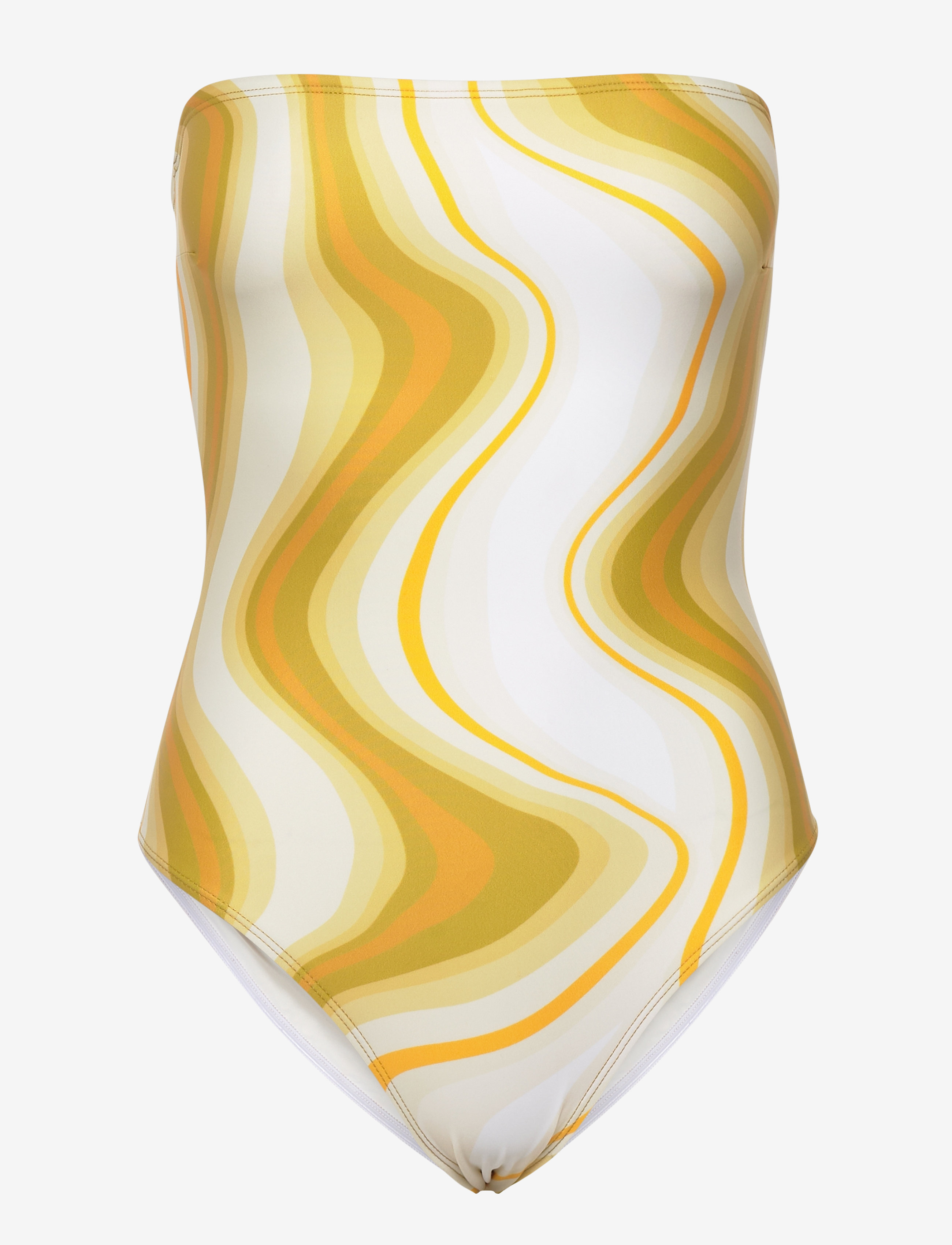 Faithfull The Brand JOSCA ONE PIECE - Kleidung - TALAMANCA PRINT / yellow