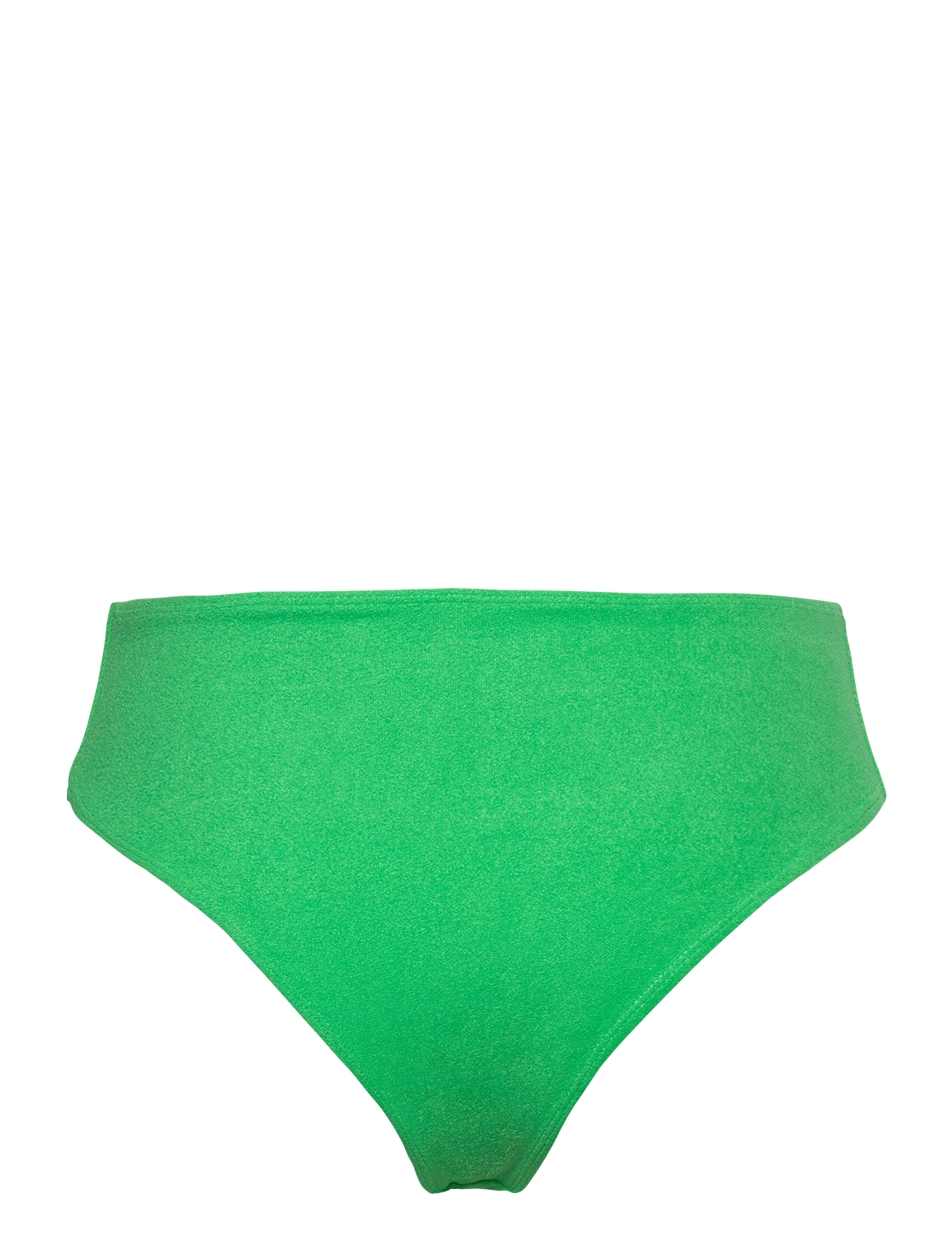 Faithfull The Brand - CHANIA BIKINI BOTTOMS - bas de maillot taille haute - plain green towelling - 2