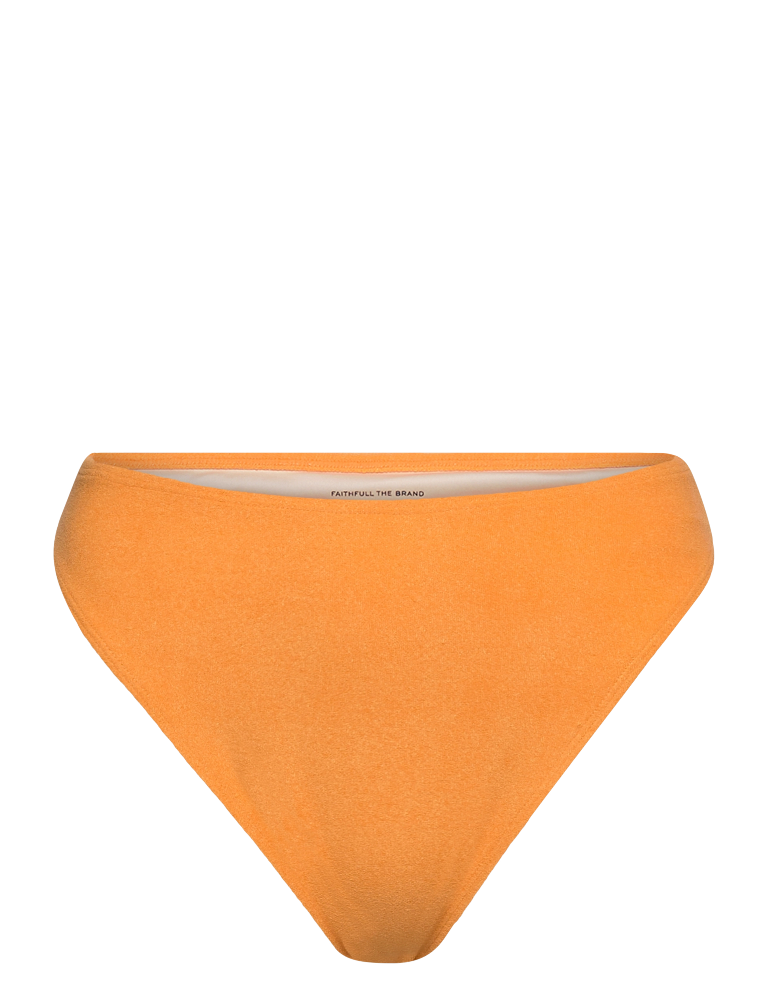 Faithfull The Brand DYLLA BIKINI BOTTOMS - Bademode - PLAIN ORANGE TOWELLING / orange