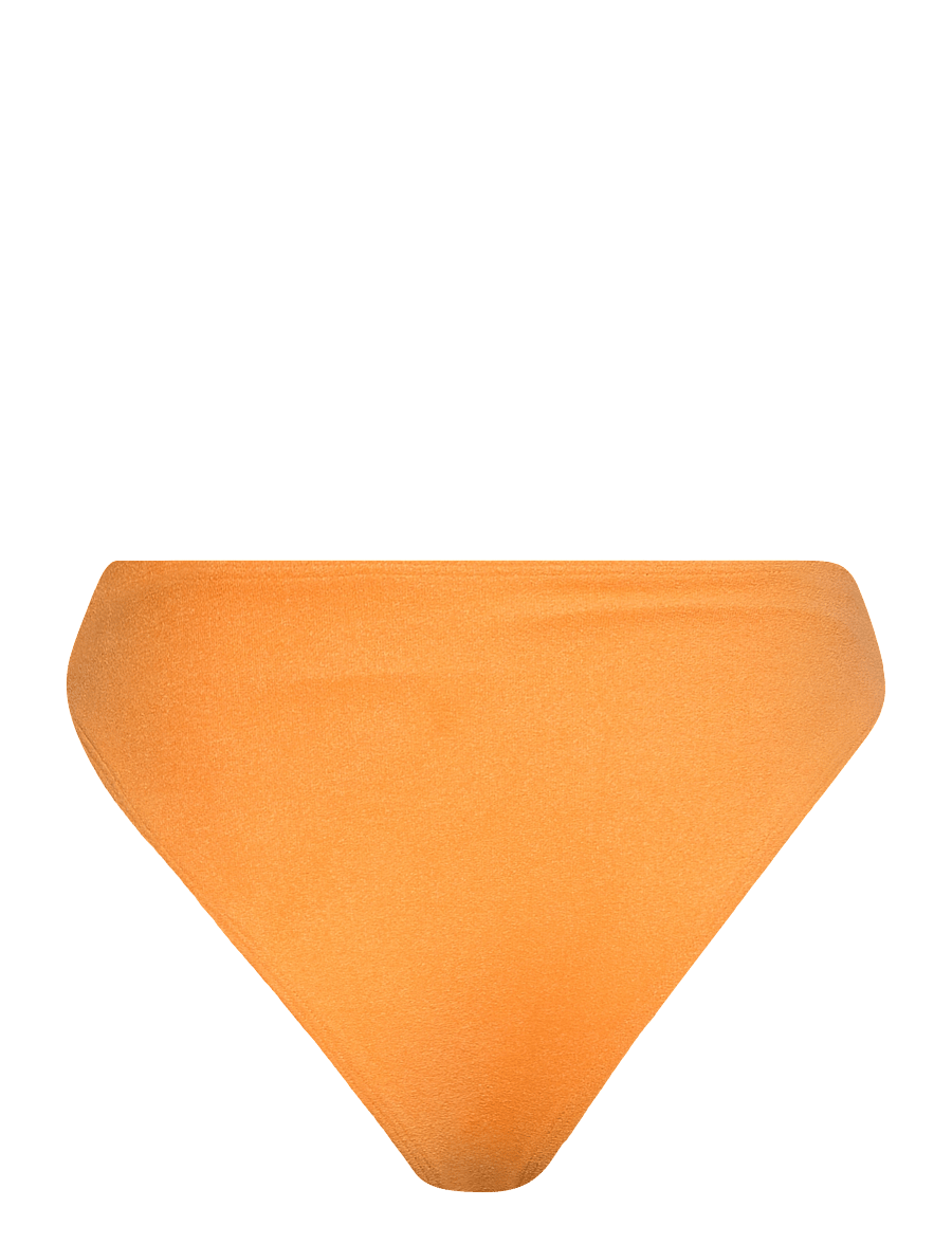 Faithfull The Brand - DYLLA BIKINI BOTTOMS - højtaljede bikinitrusser - plain orange towelling - 2
