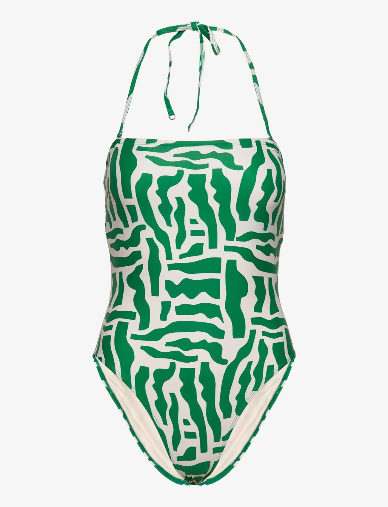 Faithfull The Brand - AIRES ONE PIECE - badedragter - tulli print - green - 0