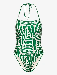 Faithfull The Brand - AIRES ONE PIECE - badedragter - tulli print - green - 0