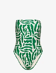 Faithfull The Brand - AIRES ONE PIECE - swimsuits - tulli print - green - 2