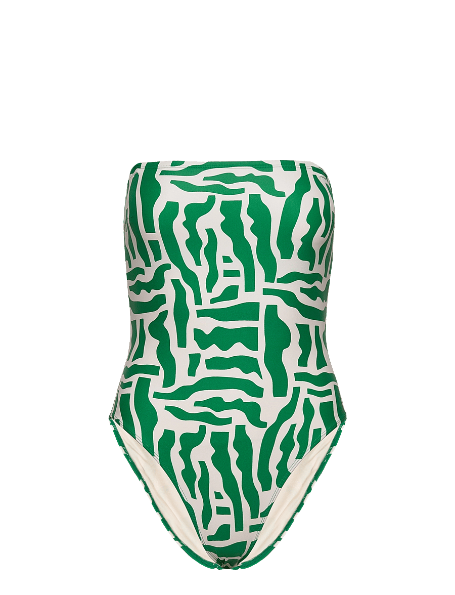 Faithfull The Brand - AIRES ONE PIECE - 1 pièces - tulli print - green - 2