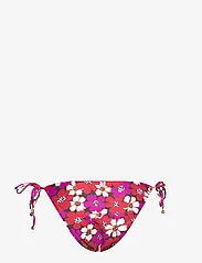 Faithfull The Brand - LEO BIKINI BOTTOMS - side tie bikinitrosor - li reni floral print-fuchsia - 1