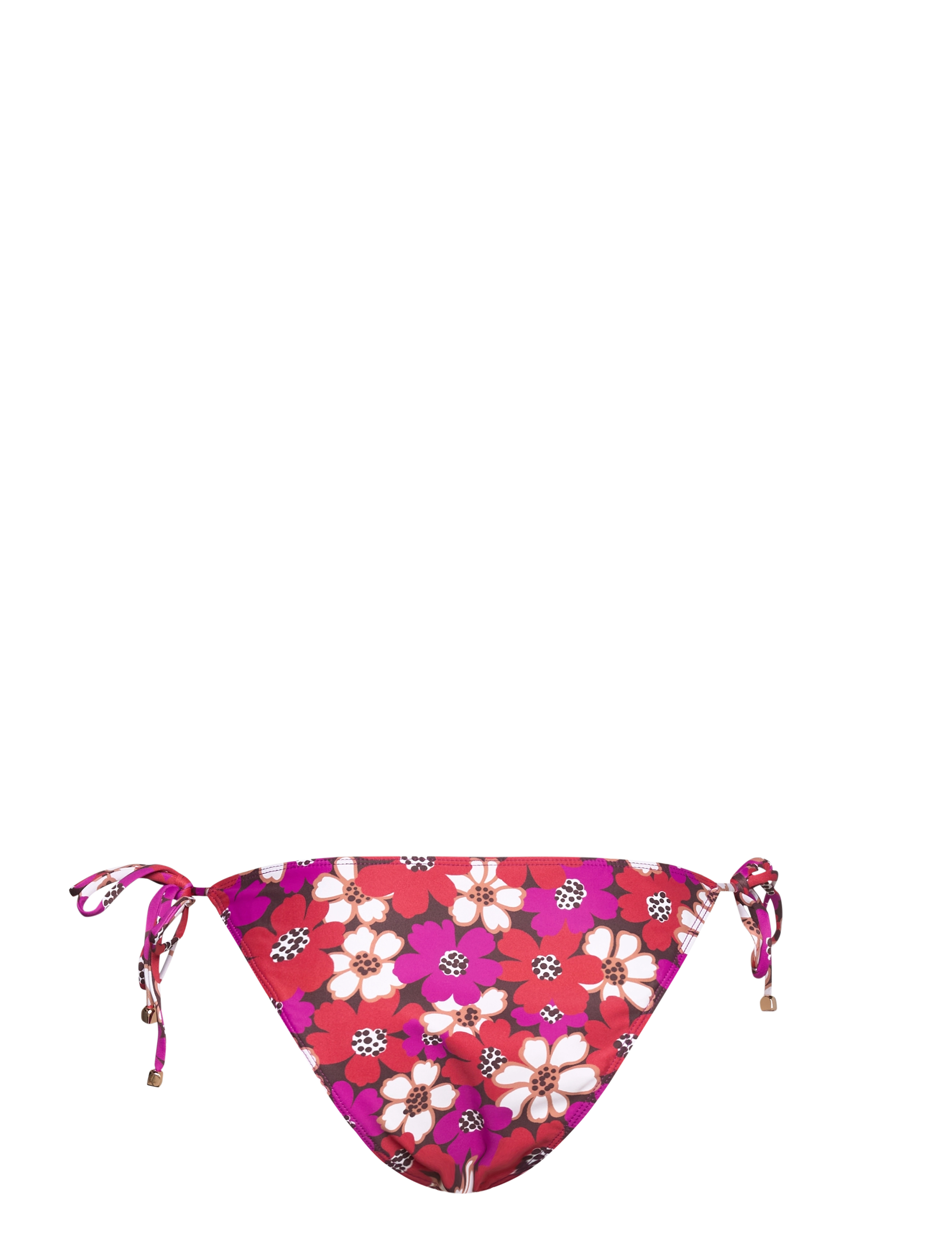 Faithfull The Brand - LEO BIKINI BOTTOMS - bikinis mit seitenbändern - li reni floral print-fuchsia - 2