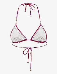 Faithfull The Brand - RUE BIKINI TOP - trīsstūra bikini augšiņa - li reni floral print-fuchsia - 1