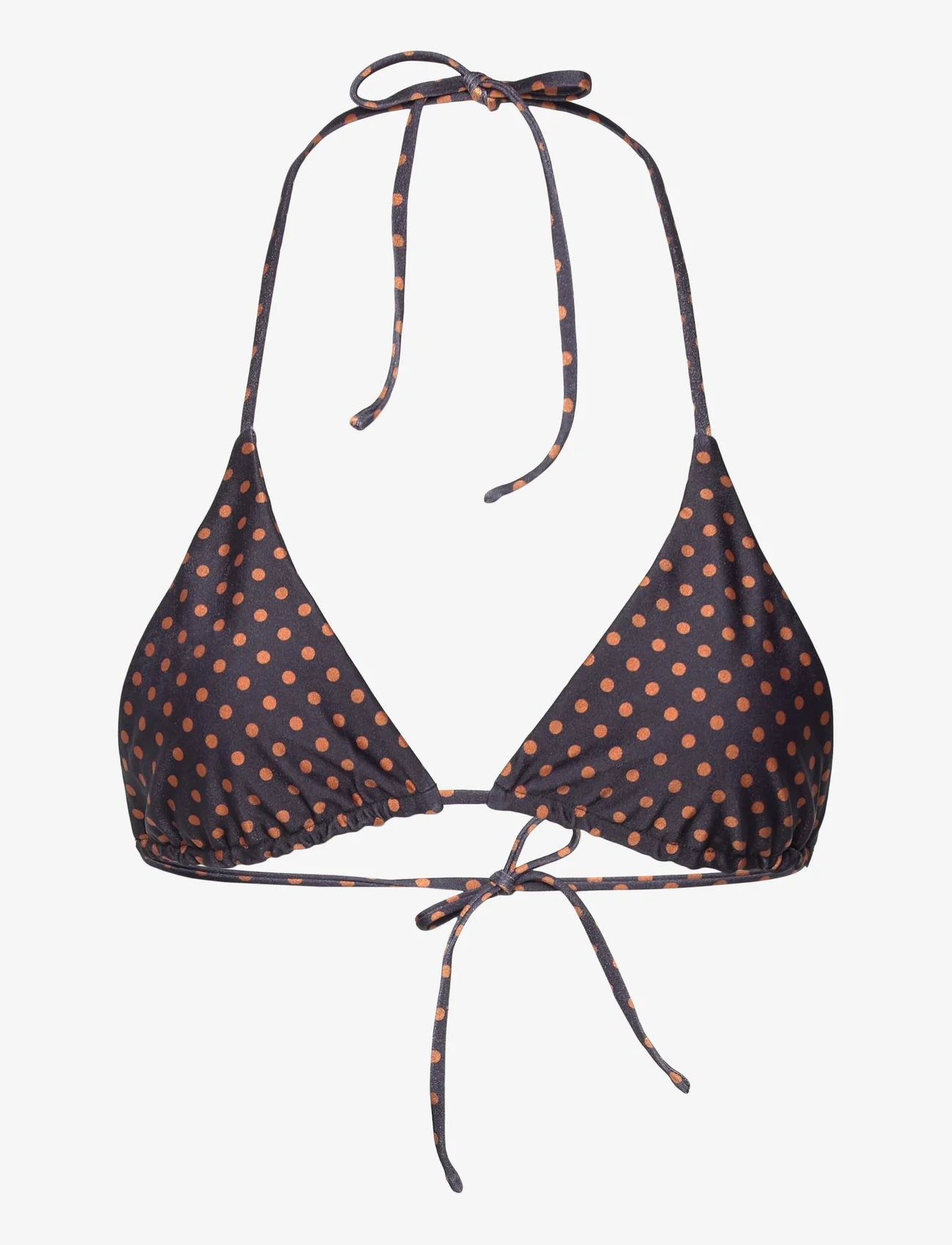 Faithfull The Brand - LATTEA BIKINI TOP - driehoekige bikini - ludovica polka dot - 0