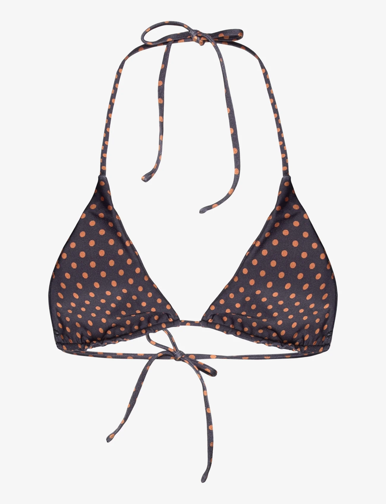 Faithfull The Brand - LATTEA BIKINI TOP - triangelformad bikinis - ludovica polka dot - 1