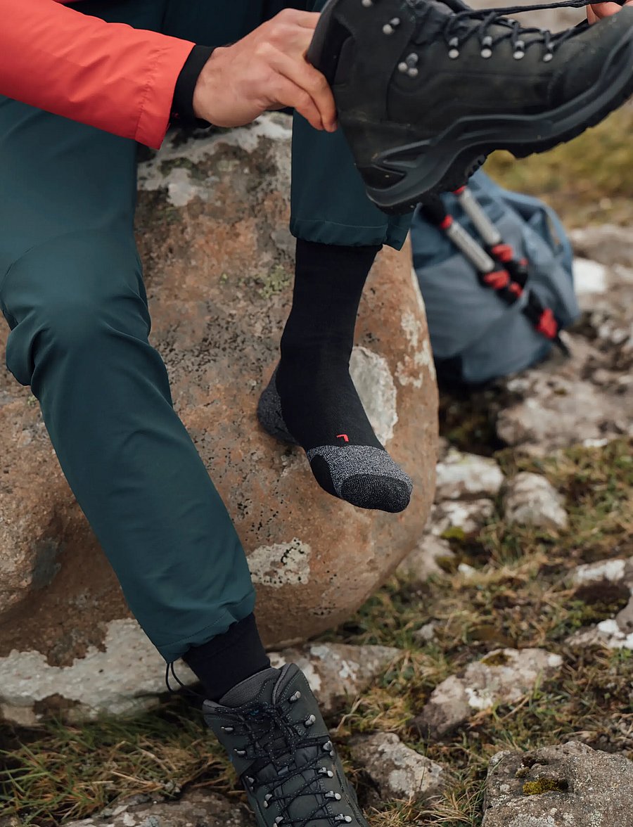 Falke Sport - TK2 Trekking Medium-cushioned - sportstrømper - asphalt melange - 0