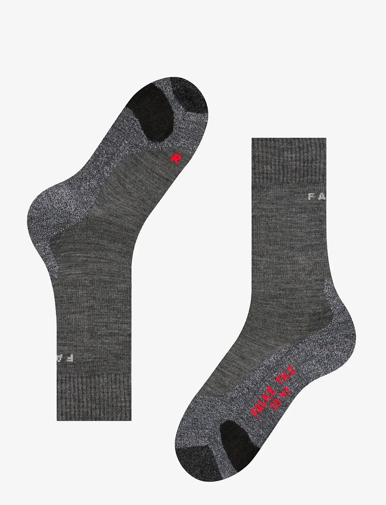 Falke Sport - TK2 Trekking Medium-cushioned - sportinės kojinės - asphalt melange - 3